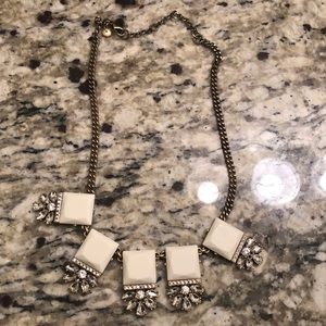 White J. Crew necklace